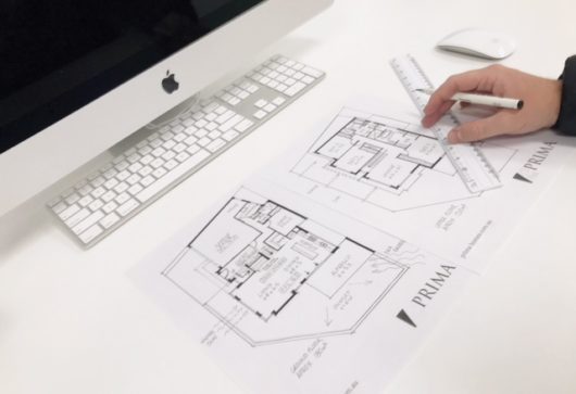 Prima Homes custom home builder Sketch Plan Concept Design